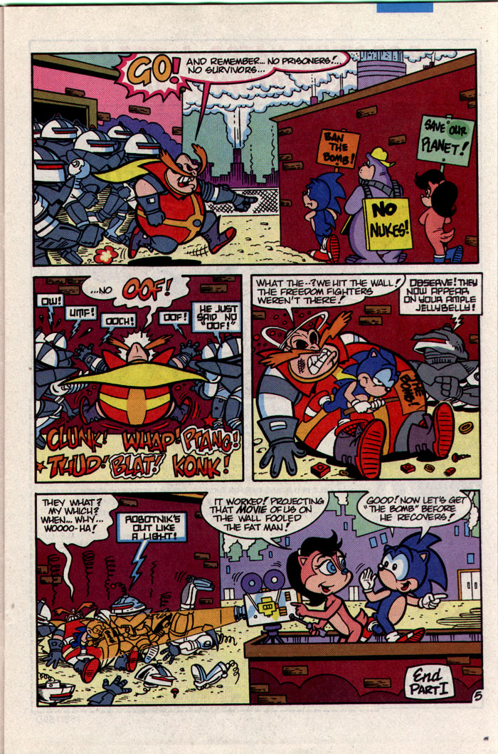 Sonic - Archie Adventure Series October 1993 Page 5